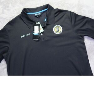 Bauer Joliet Jaguars Hockey Club Polo Shirt XL NWT‎ Northern Illinois Champions